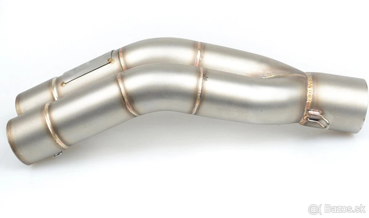 Športový  Nový  univerzálny  moto výfuk nerezový Logo: Mivv - 3