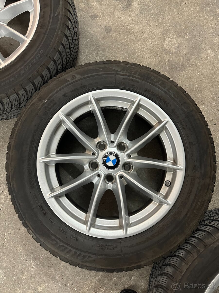 BMW R16 elektróny + 205/60 R16 pneu zimné - 3