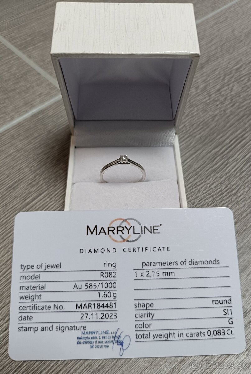 Diamantový zásnubný prsteň - 3