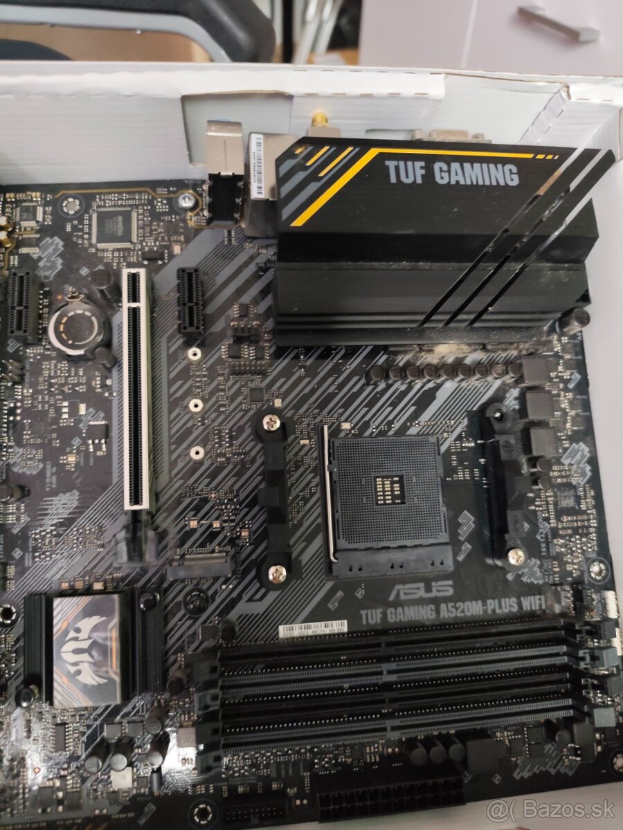 Predám ASUS TUF GAMING A520M-PLUS WIFI - 3