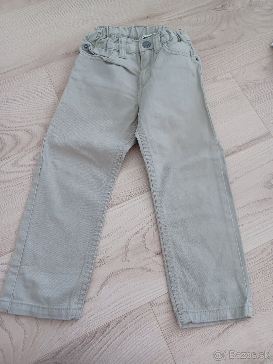 Béžové rifle H&M - 3