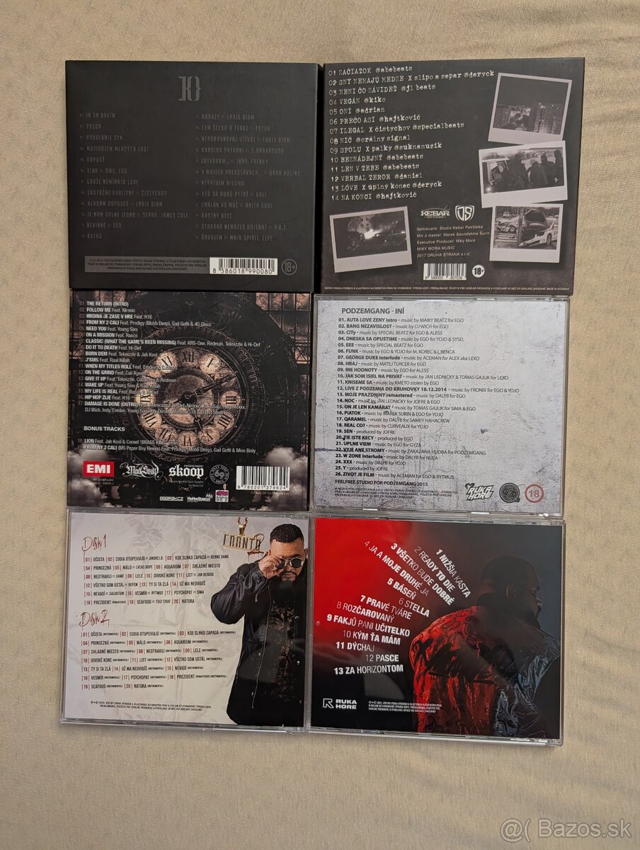 Slovenské Hip-hop CD - 3