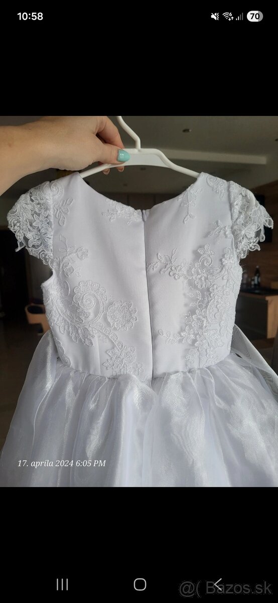 Detske "nevestovske" šaty - 3