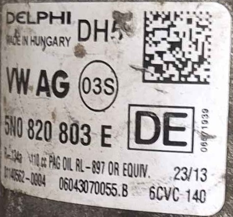 Kompresor Klimatizácie 1.9TDI - 3