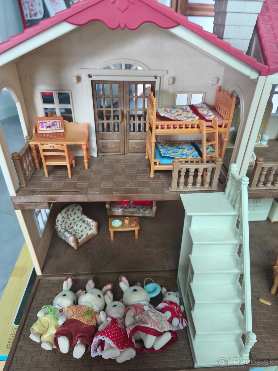 sylvanian families domček a auto - 3