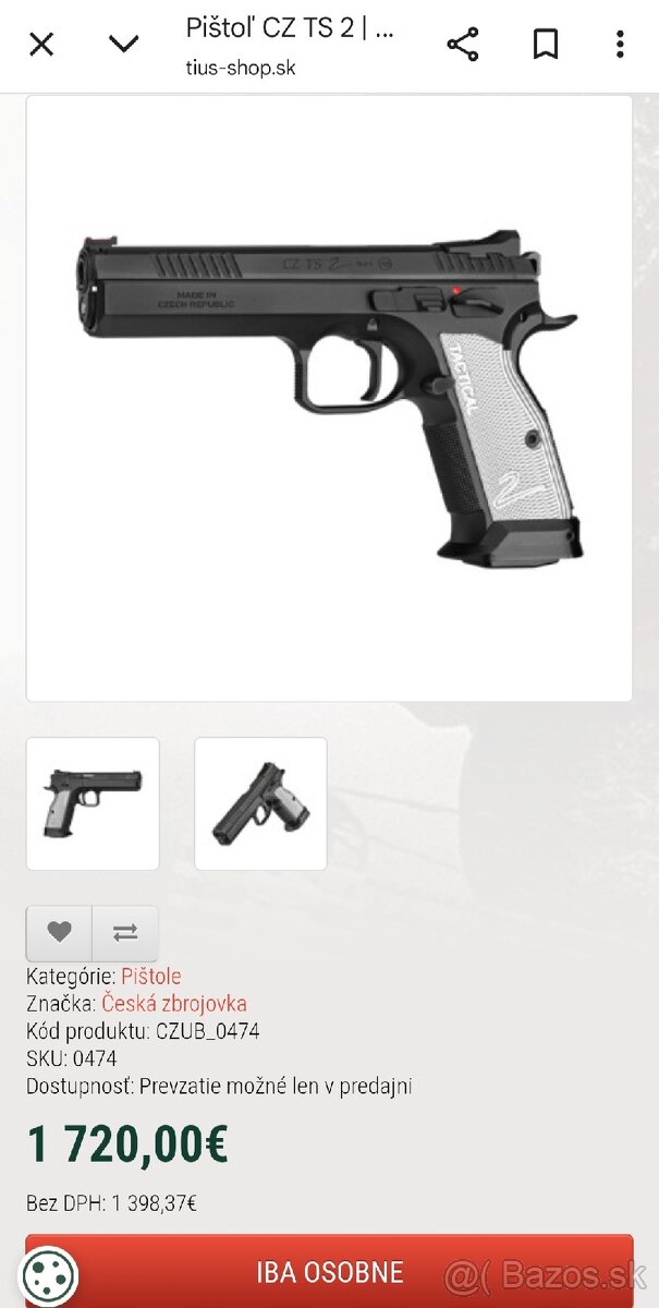 Cz TS 2 9mm - 3