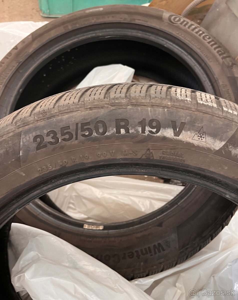 Continental wintercontact TS850P 235/50 r19 - 3