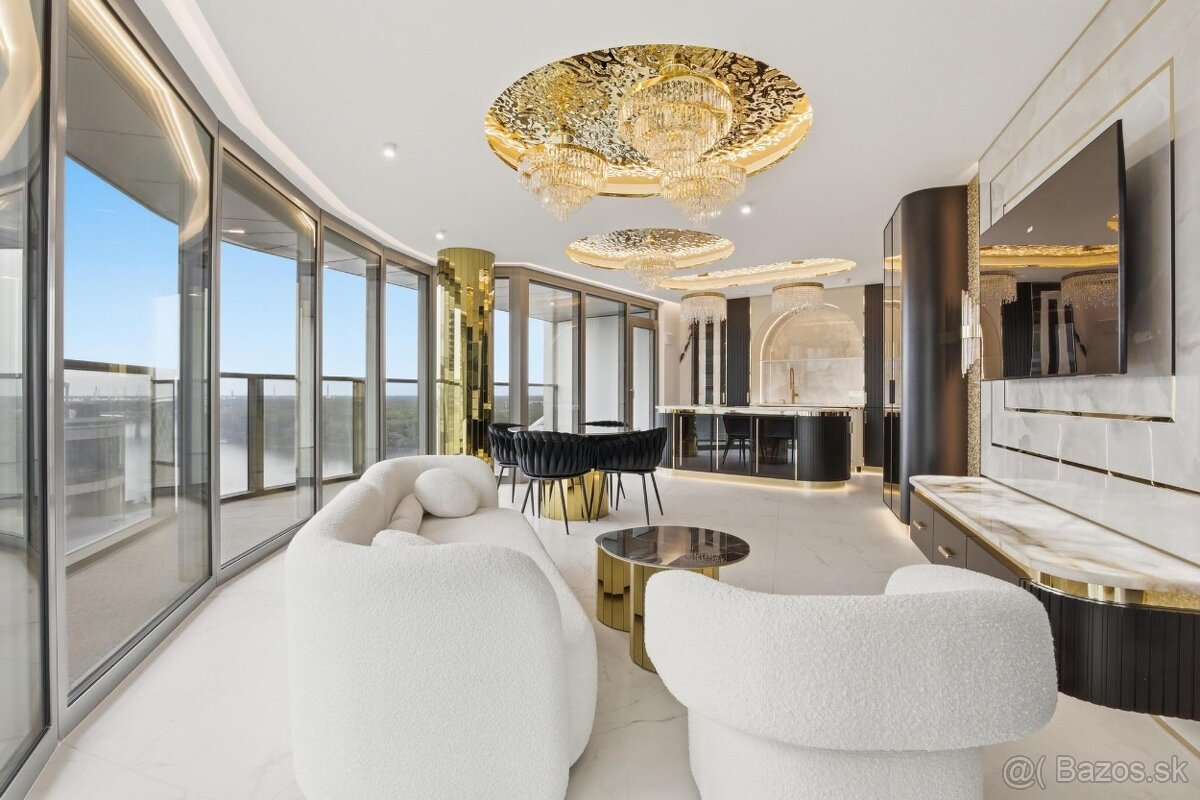 3-izbový luxusný apartmán v EUROVEA TOWER 92 m² – pohled 3