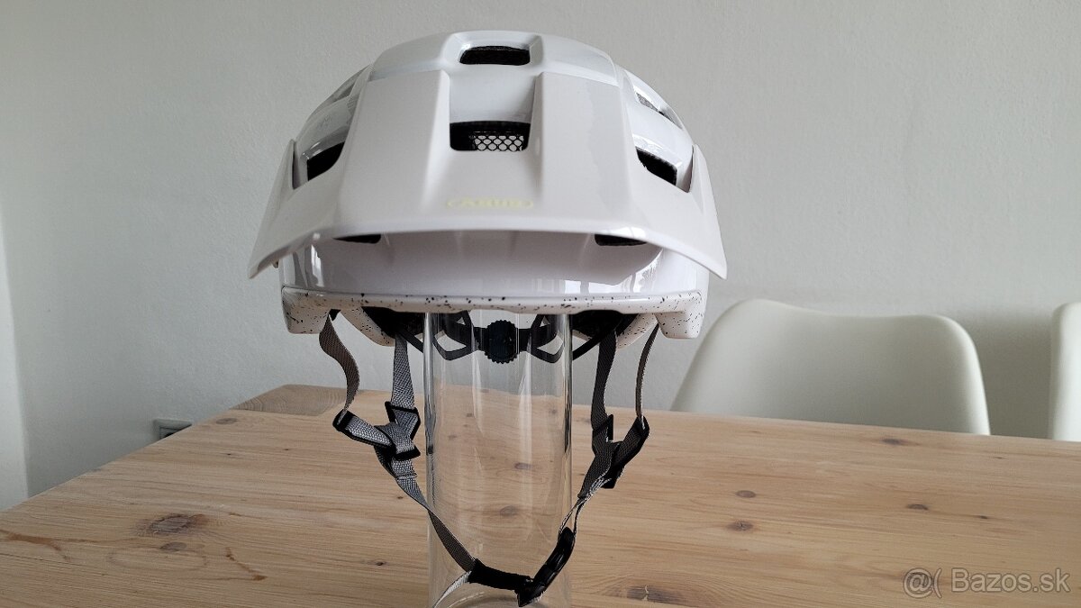 Prilba ABUS MoDrop White L (57-61 cm) nová - 3