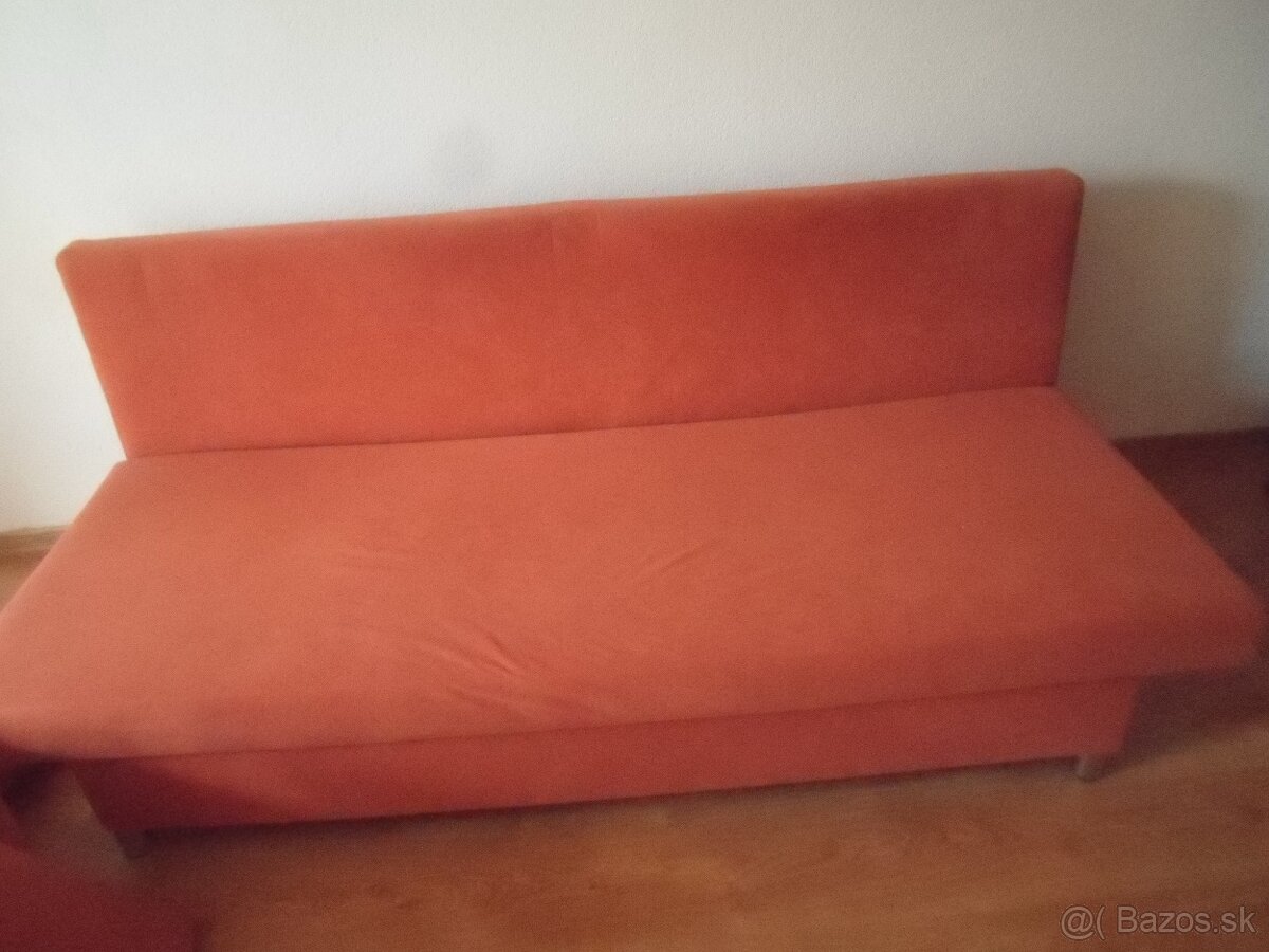 Rozkladací gauč s vankušmi - 3