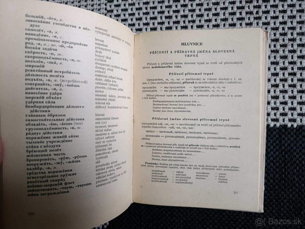 Učebnica ruského jazyka pre vojakov 1960 - 3