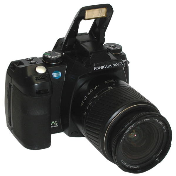 Konica Minolta Dynax 5D dva objektívy + príslušenstvo - 3