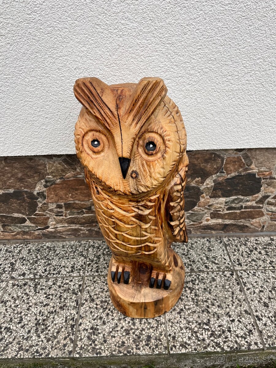 Drevorezba sova - 3