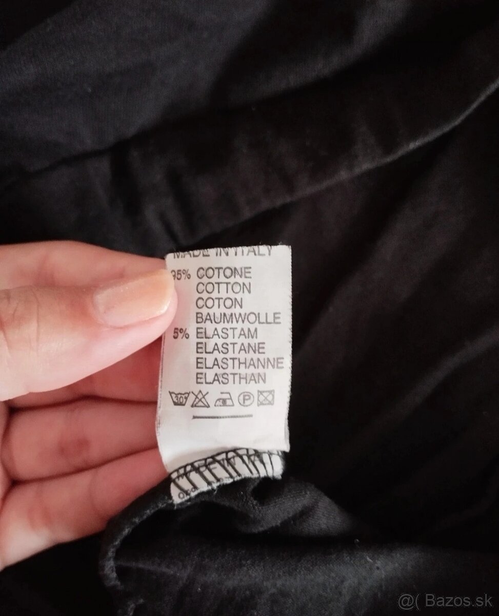 Čierne kratšie legíny - 3