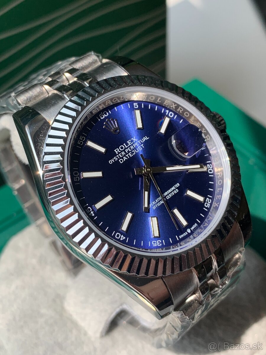 Rolex Datejust Modré, Nové, 40mm - 3
