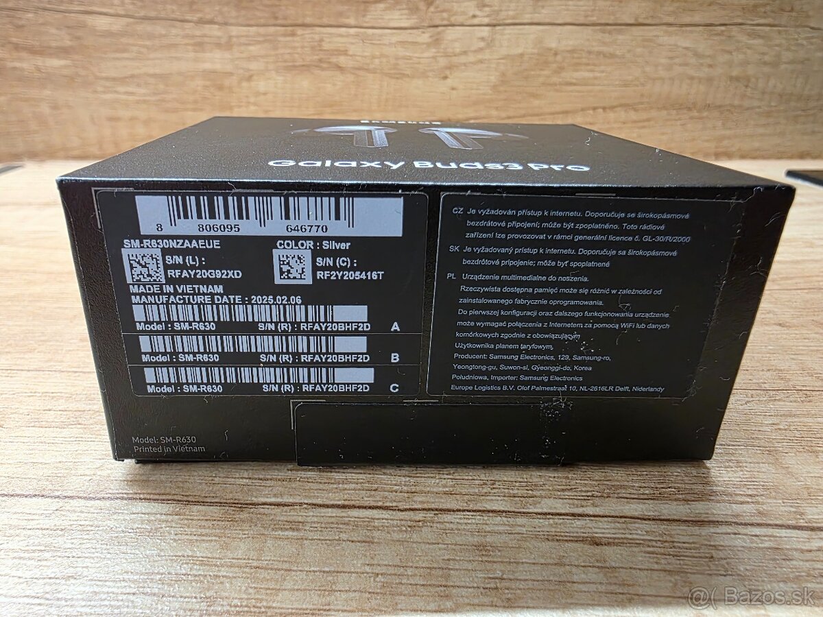 Samsung Galaxy Buds3 Pro, SILVER, PREDÁM - 3