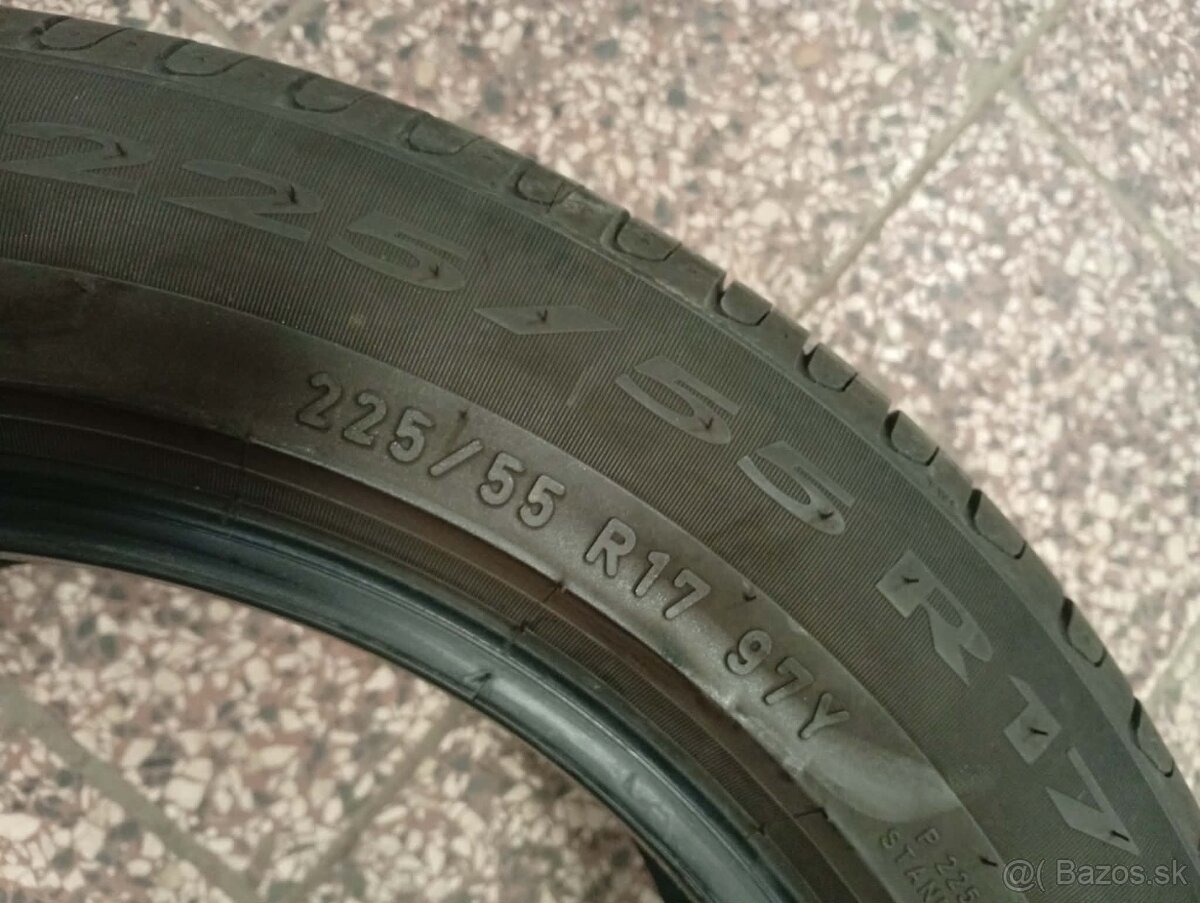 225/55 R17 PIRELLI P7 RUNFLAT LETNE - 3