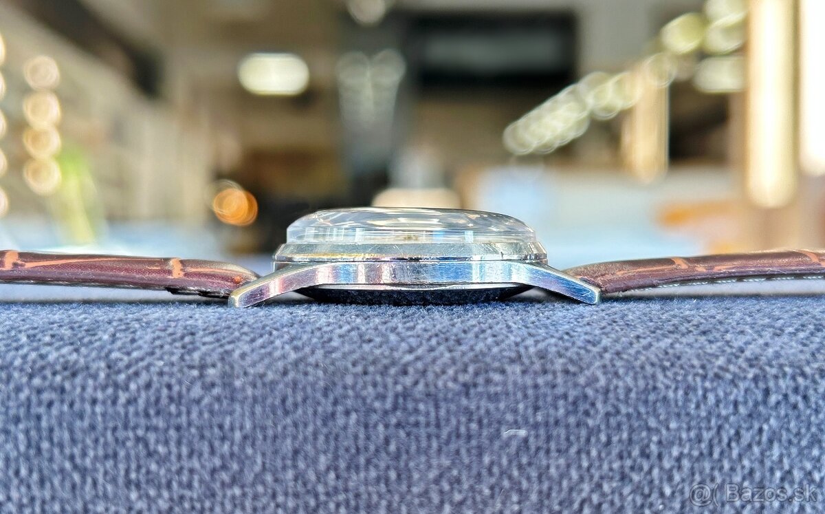 Československé mechanické vintage retro hodinky PRIM Šupináč - 3