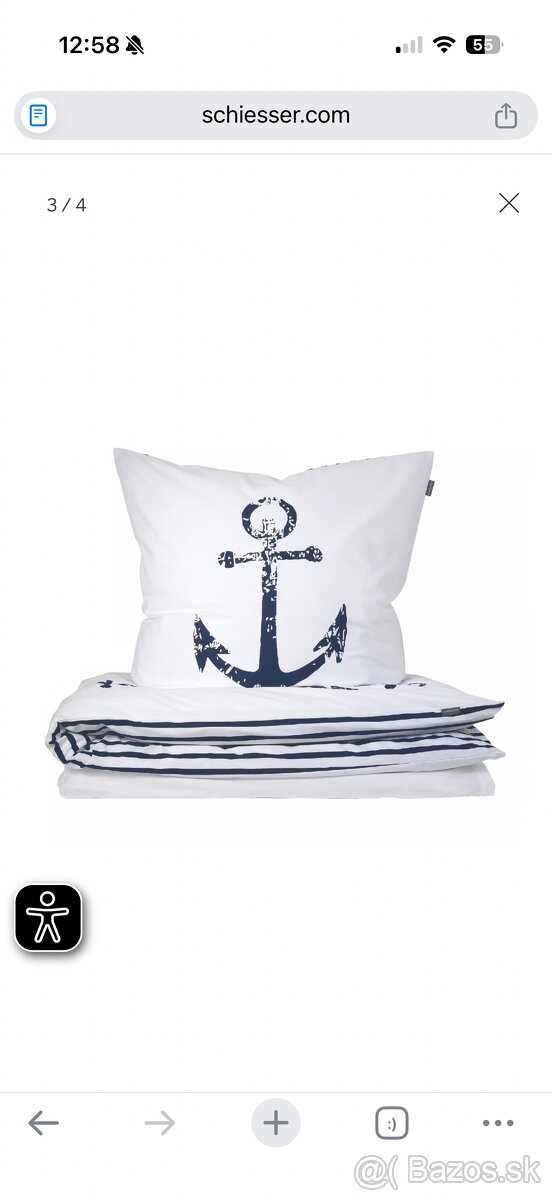 Nová obojstranná posteľná bielizeň – Schiesser - 3