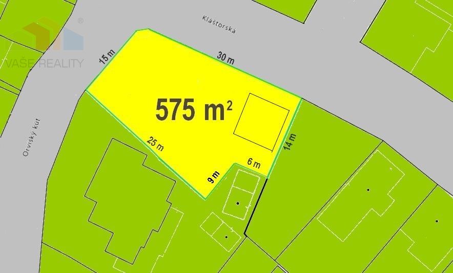 STAVEBNÝ POZEMOK 575 m² so STAVEBNÝM POVOLENÍM a PROJEKTOM - - 3