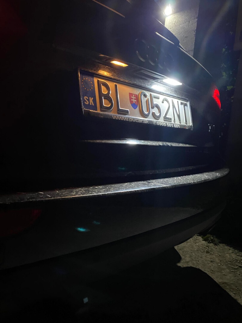 LED OSVETLENIE ZNACKY SPZ EVC - CANBUS - 3