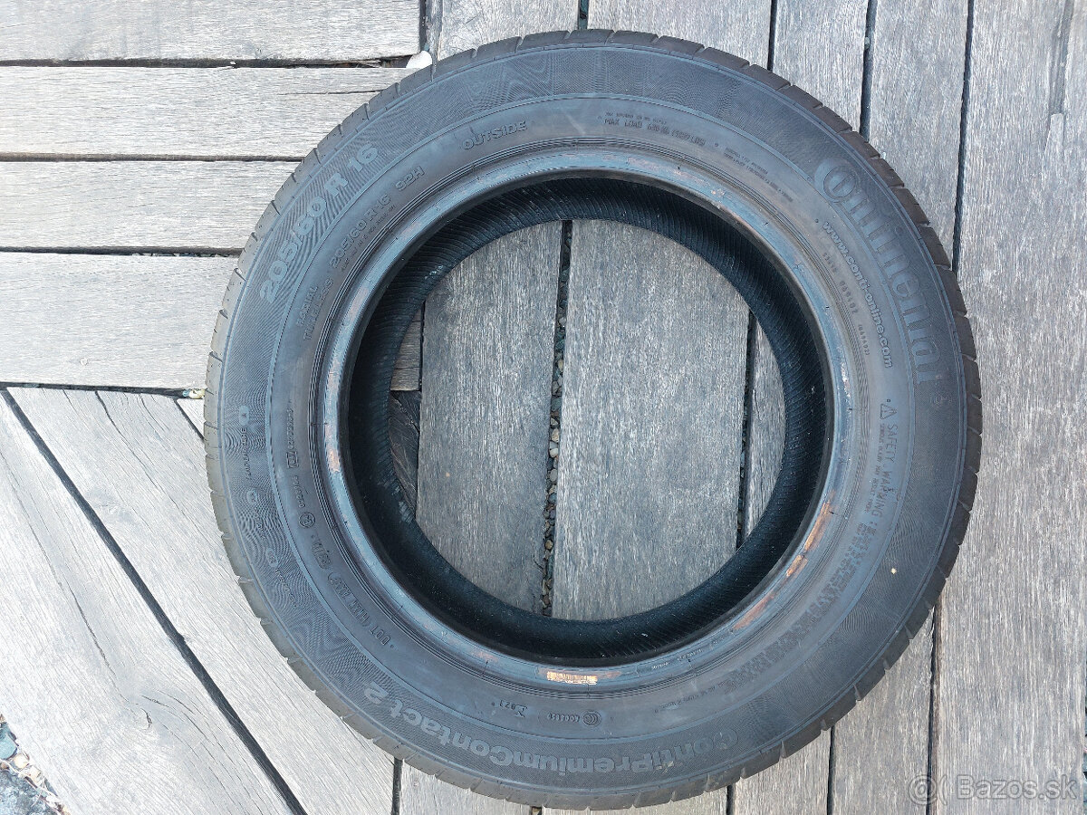 205/60 R16 Continental letná 1ks - 3