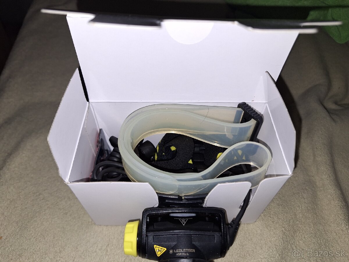 Profi led čelovka LEDLENSER H5R WORK + darček - 3