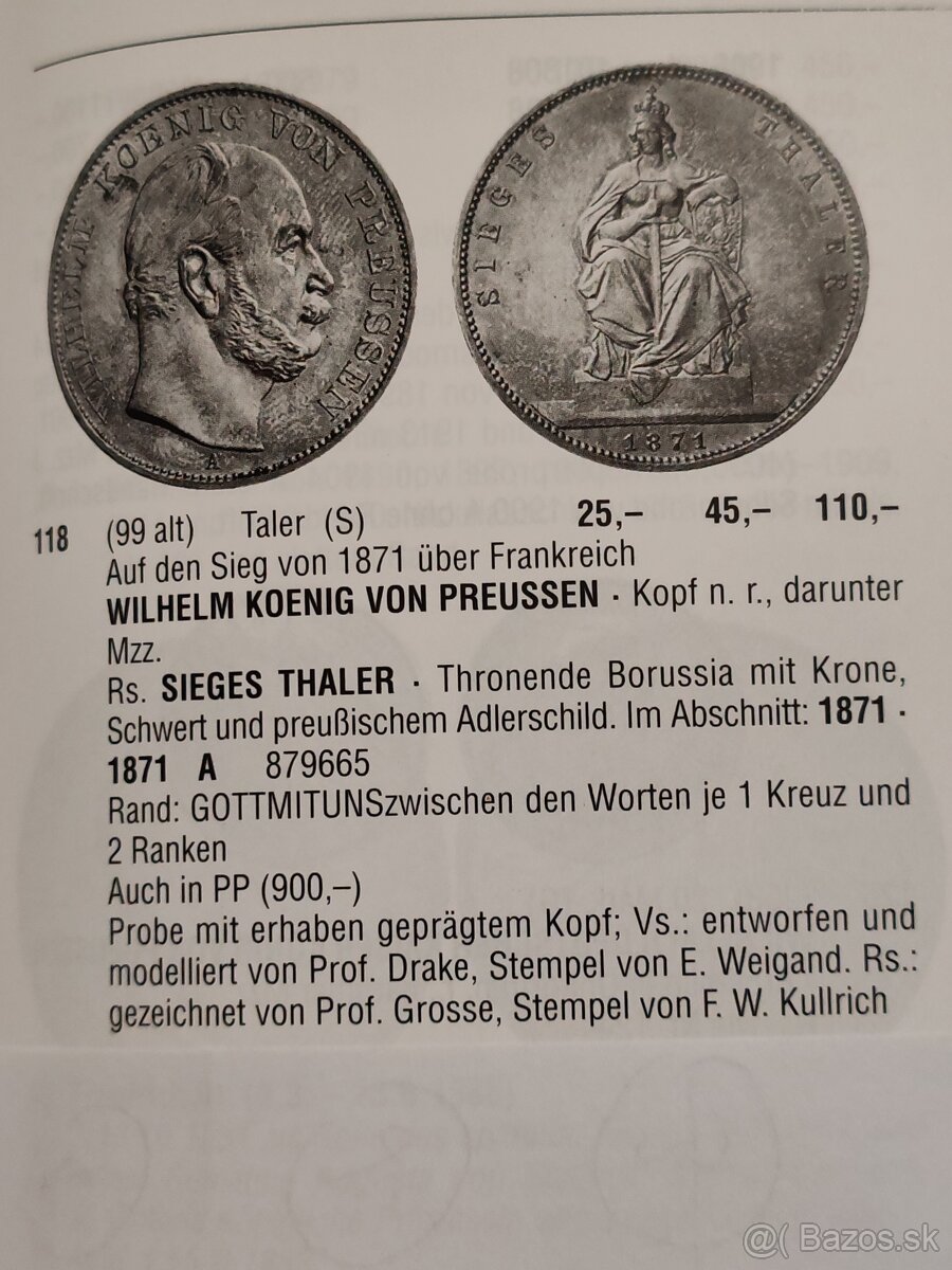 1 Toliar 1871 Vítazný - 3