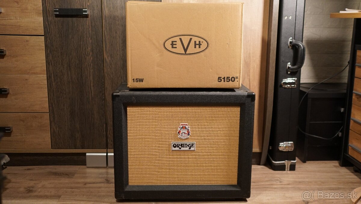 Predám EVH 5150 III LBX a reprobox Orange PPC112 - 3