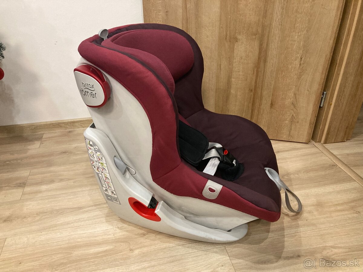 Britax Römer King II LS Burgundy Red autosedačka (9-18 kg) - 3