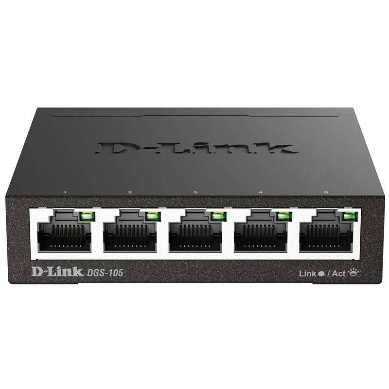 Predám funkčný D-Link 5-Port Gigabit Desktop Switch DGS-105 - 3