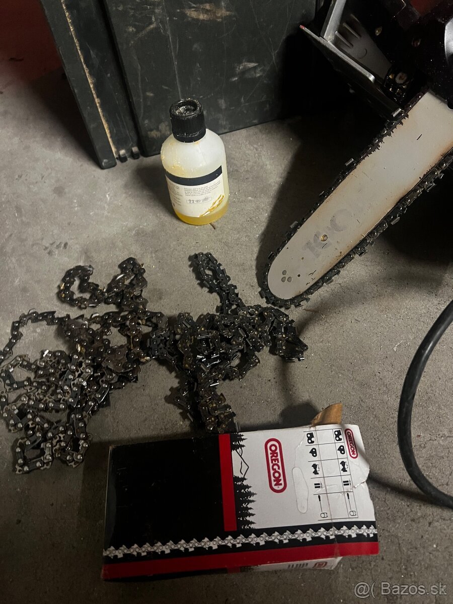 Tesařská řetězová pila protool SSP 200 EB + 5 dalších řetězů - 3