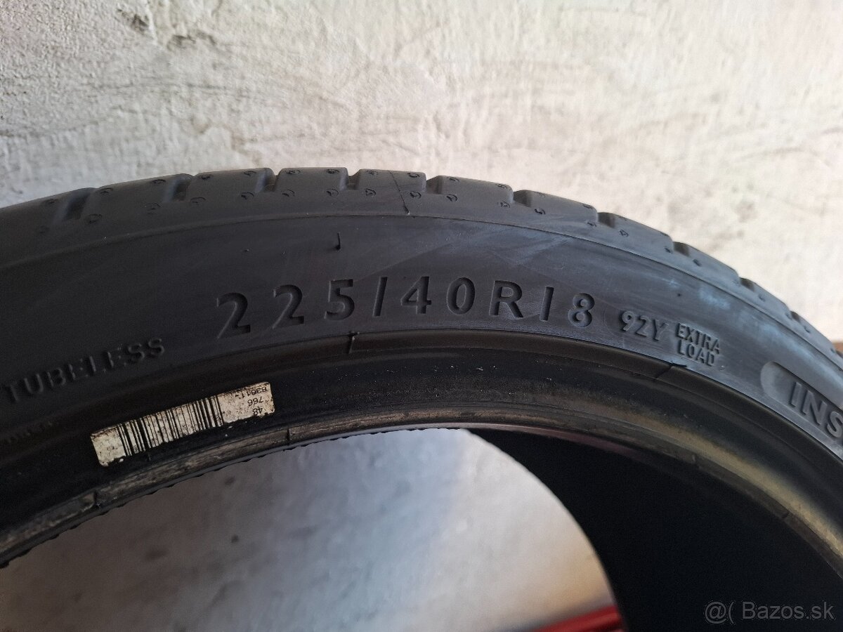 225/40 r18 letná pneumatiky Dunlop - 3