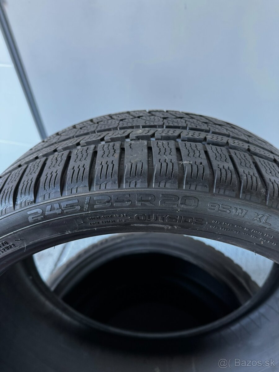 Pirelli P Zero, Nokian, 245/35 R20, 4x zimné - 3