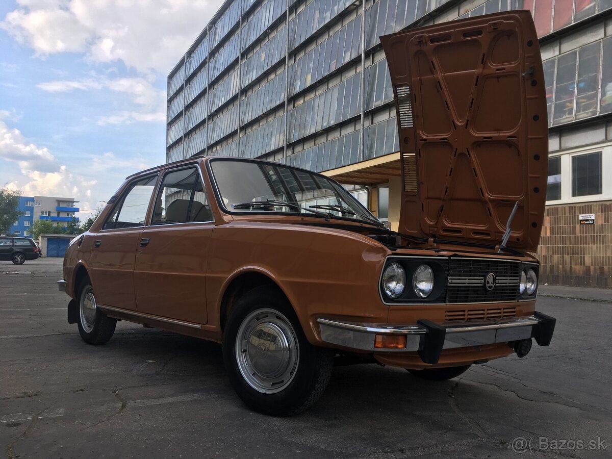 Škoda 120 LS, originál 53 000 km (nevyváraná, nelakovaná) - 3