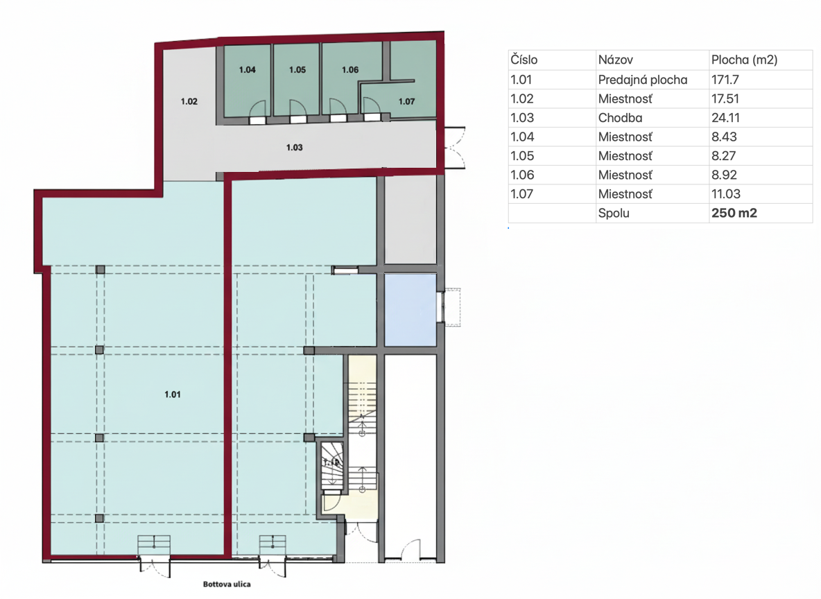 PRÍLEŽITOSŤ PRE VAŠE PODNIKANIE V SRDCI ŽILINY - 250m2 - 3