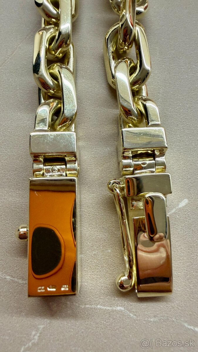 Zlata retiazka anker pilka 14k 585/1000 216,39g - 3