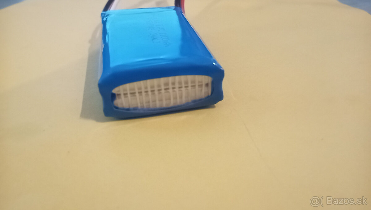 Akumulátor 7,4V 1100 mAh Li-Pol BEC JST konektor - 3