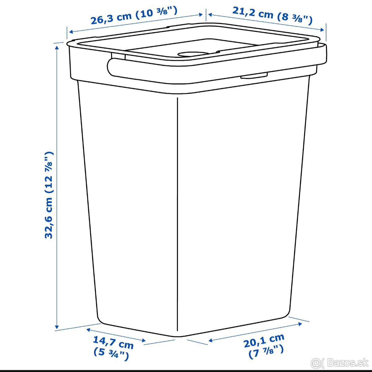 HÅLLBAR nádoba na smeti IKEA - 3