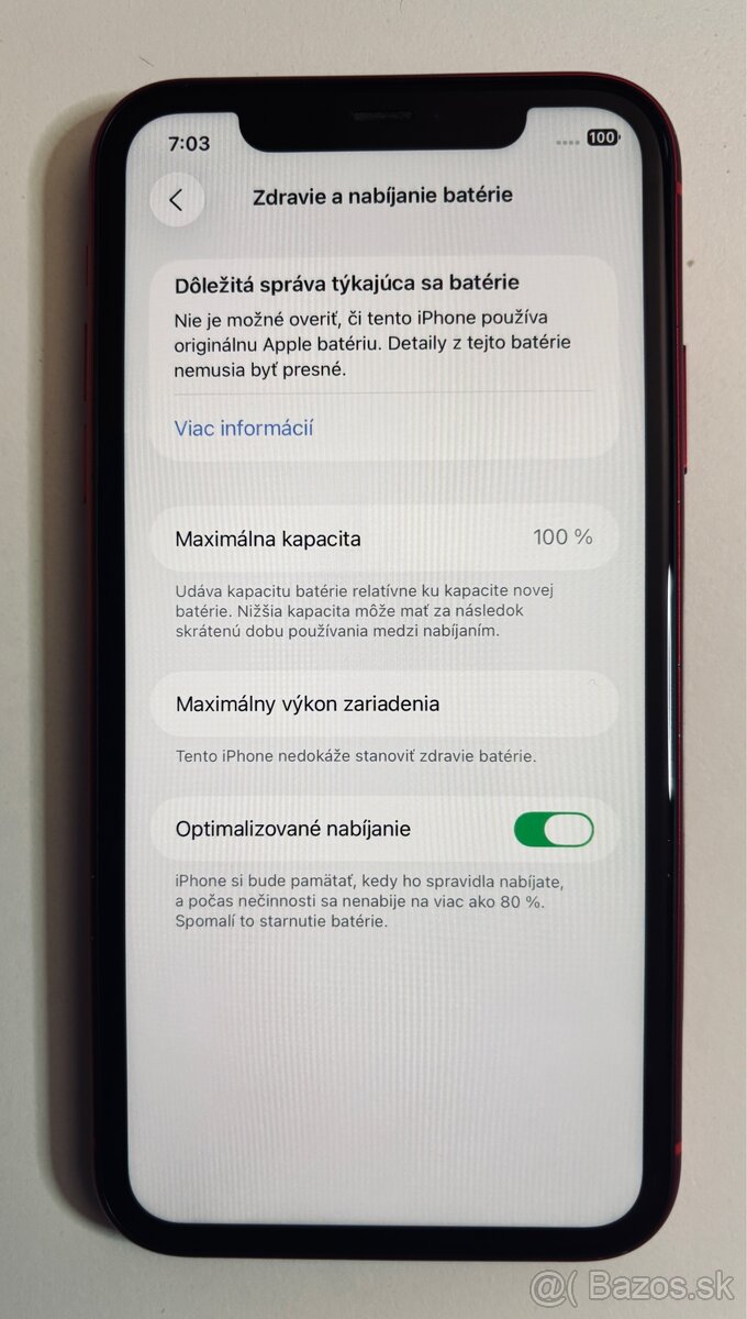 Apple iPhone 11 Red 64GB - 3