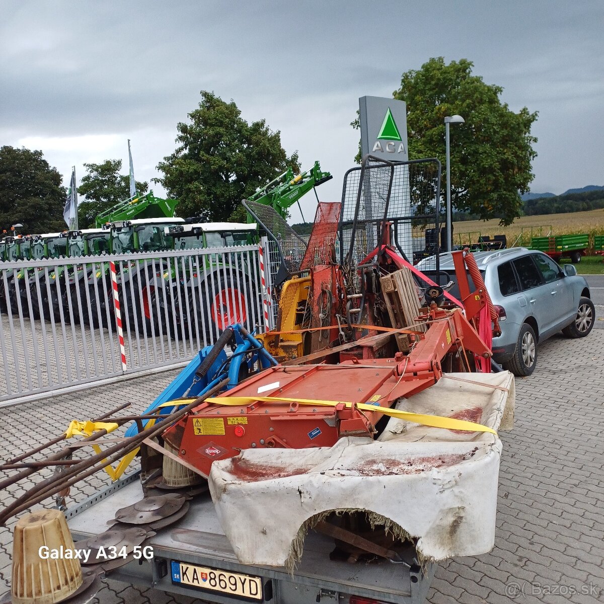 Disková kosačka kuhn fc 202 - 3