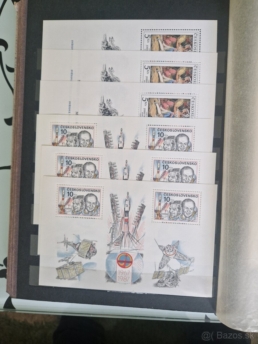 Čiste poštove znamky čssr - 3