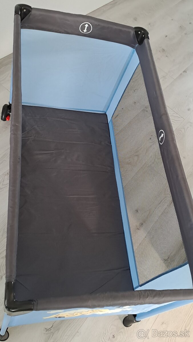 Deská cestovná postielka G-mini Nyja modrá - 3