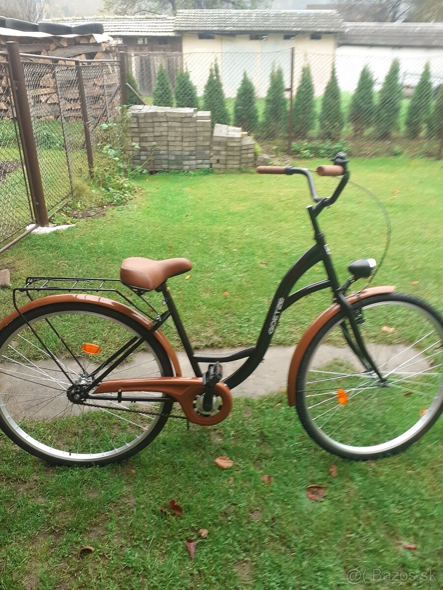 Predám retro Bicykel GOETZE ECO 28" 1 Prevodový Čierny - 3