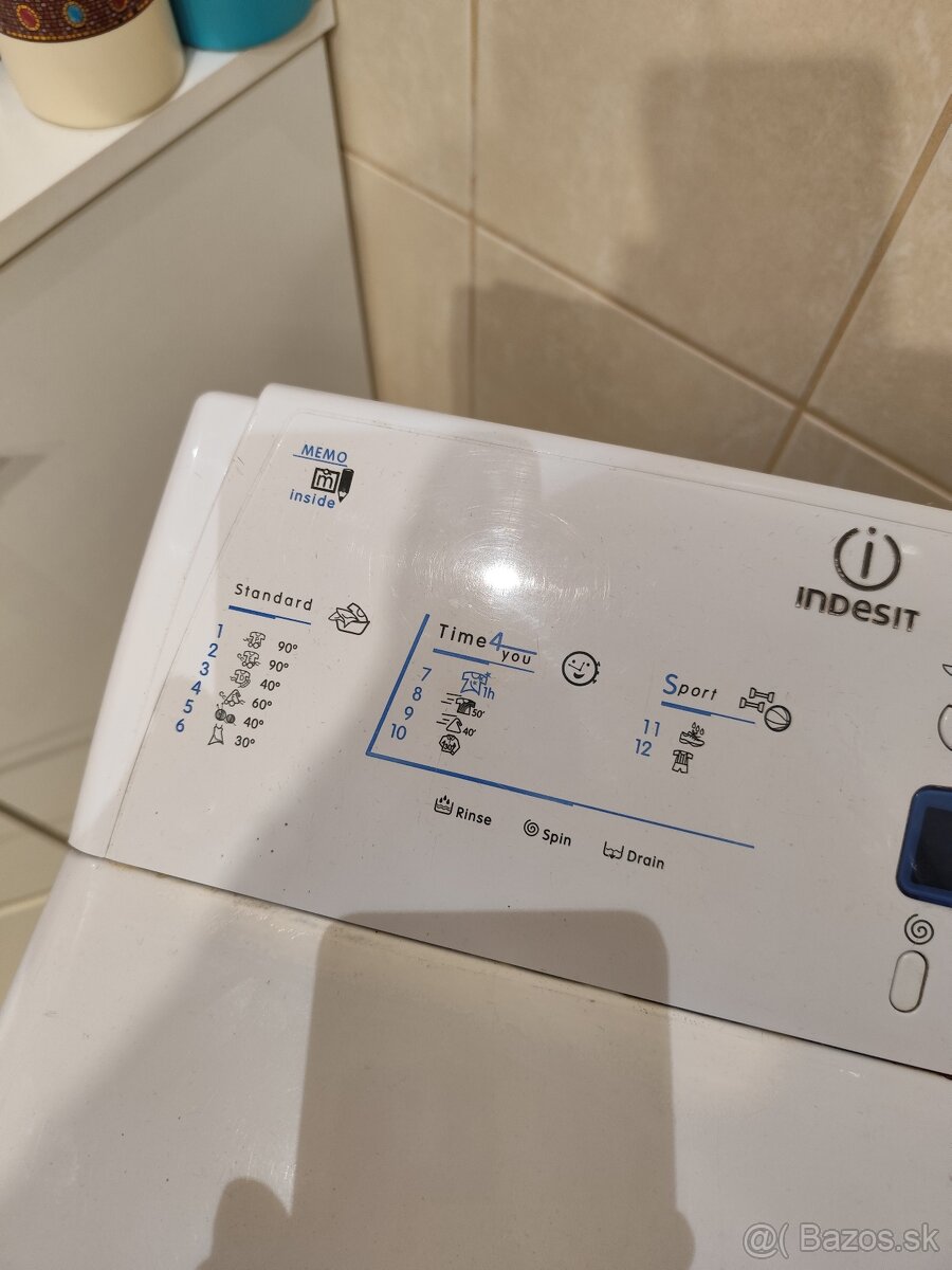 Práčka Indesit 1000 ot. - 3