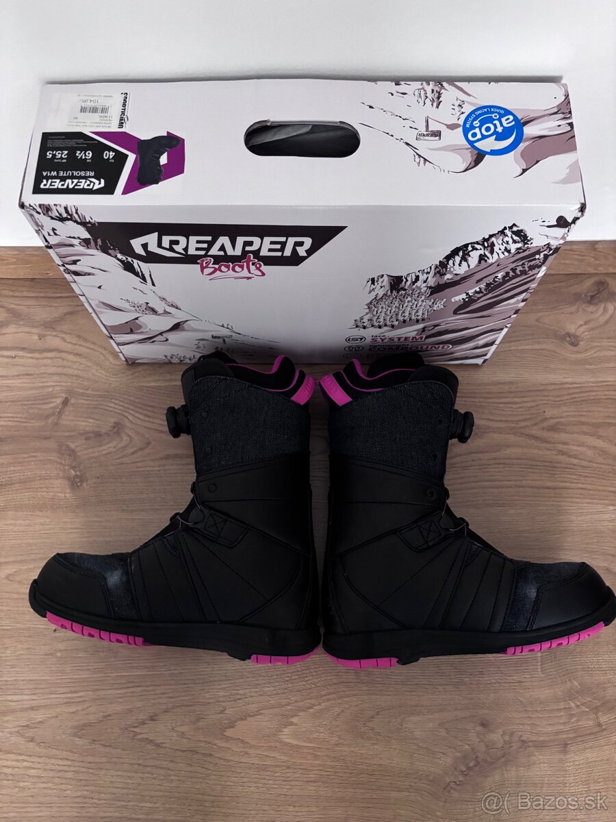 Snowboardove topanky Reaper, vel.40 - 3