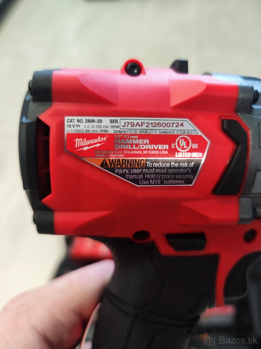Predám sadu Milwaukee M18 - 3