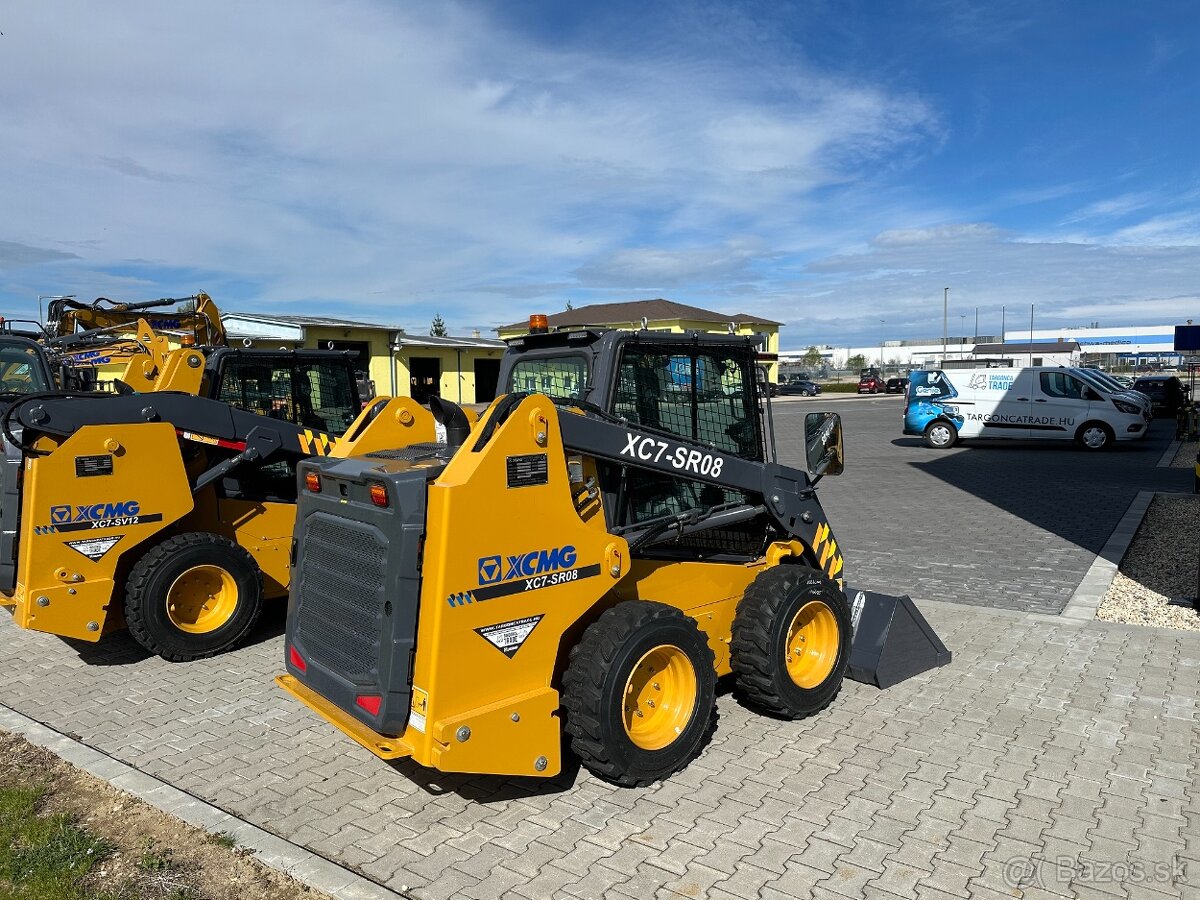 šmykom riadený čelný nakladač XCMG XC7-SR08 - 3