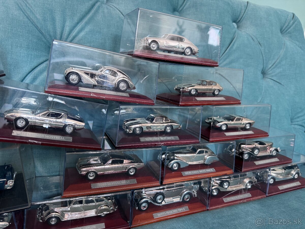 Atlas 1:43 kovové modeli Aut - 3