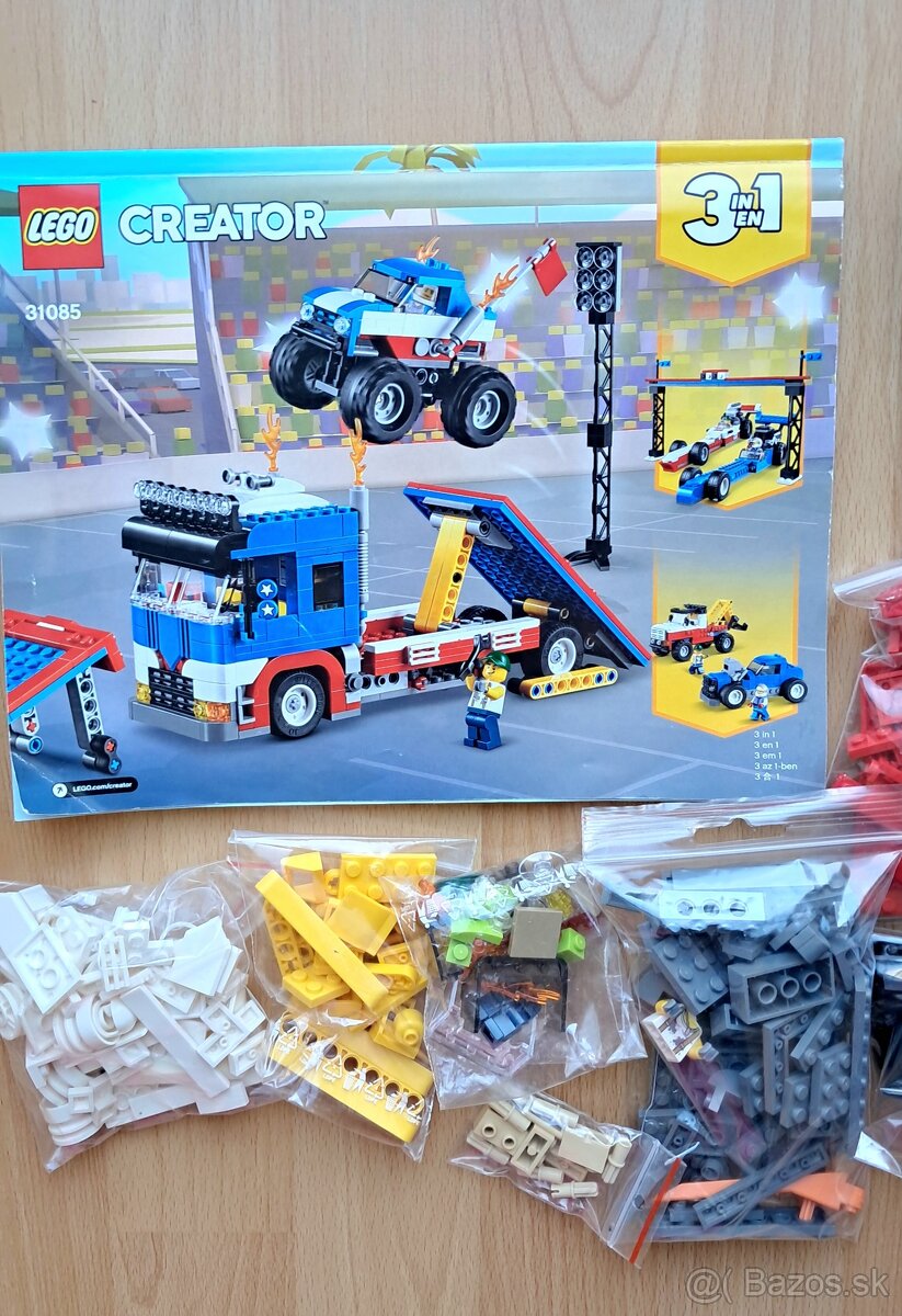 LEGO Creator 31085 Mobilné kaskadérske predstavenie - 3